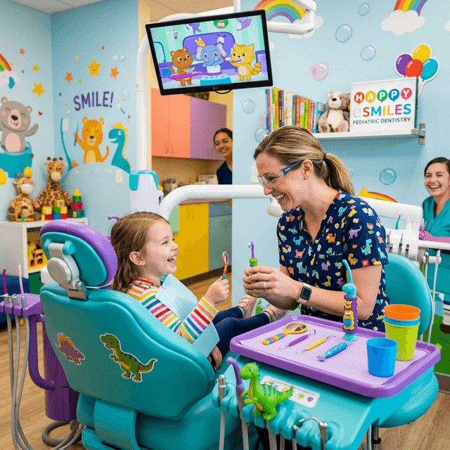 علاج أسنان الأطفال